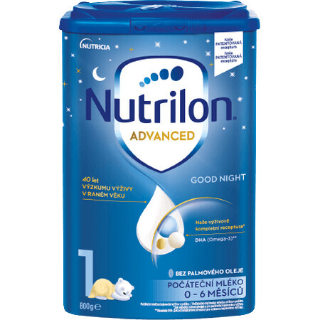 Nutrilon 1 Advanced Good Sleep formule 800 g