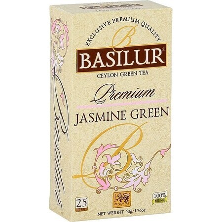 Basilur Premium Jasmin Vert 25 x 2 g