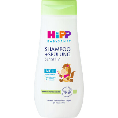 HiPP Babysanft Shampoo per bambini con balsamo 200 ml