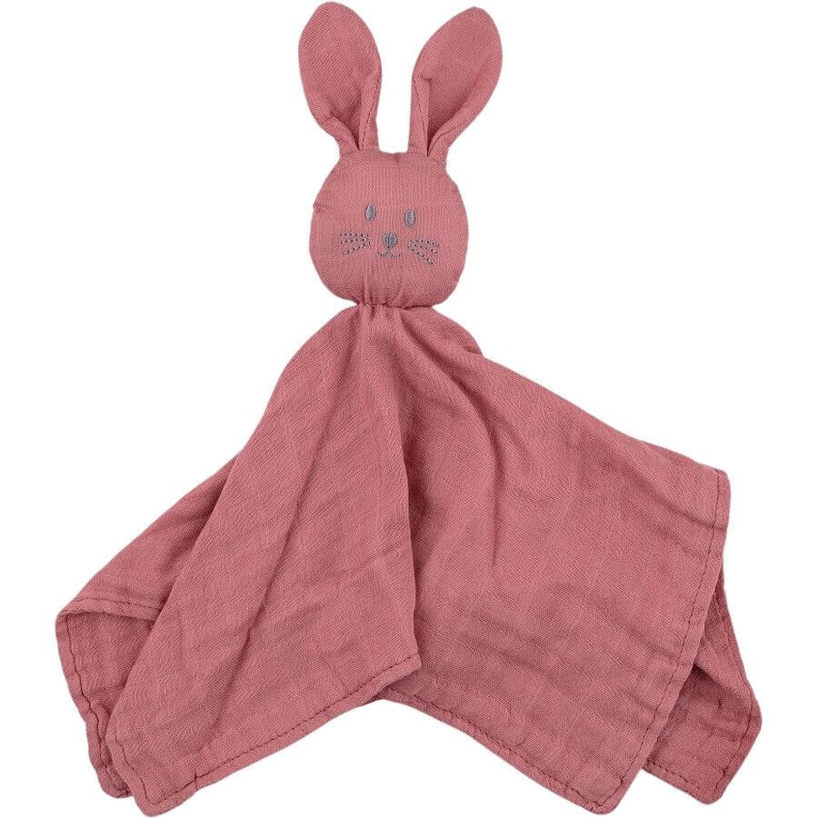 Petite&Mars Bamboo Muslin Hugo Dusty Pink 0m+