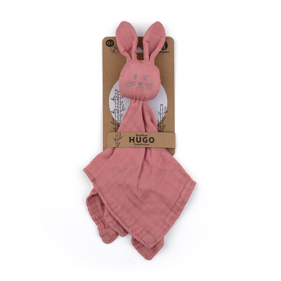 Petite&Mars Bamboo Muslin Hugo Dusty Pink 0m+