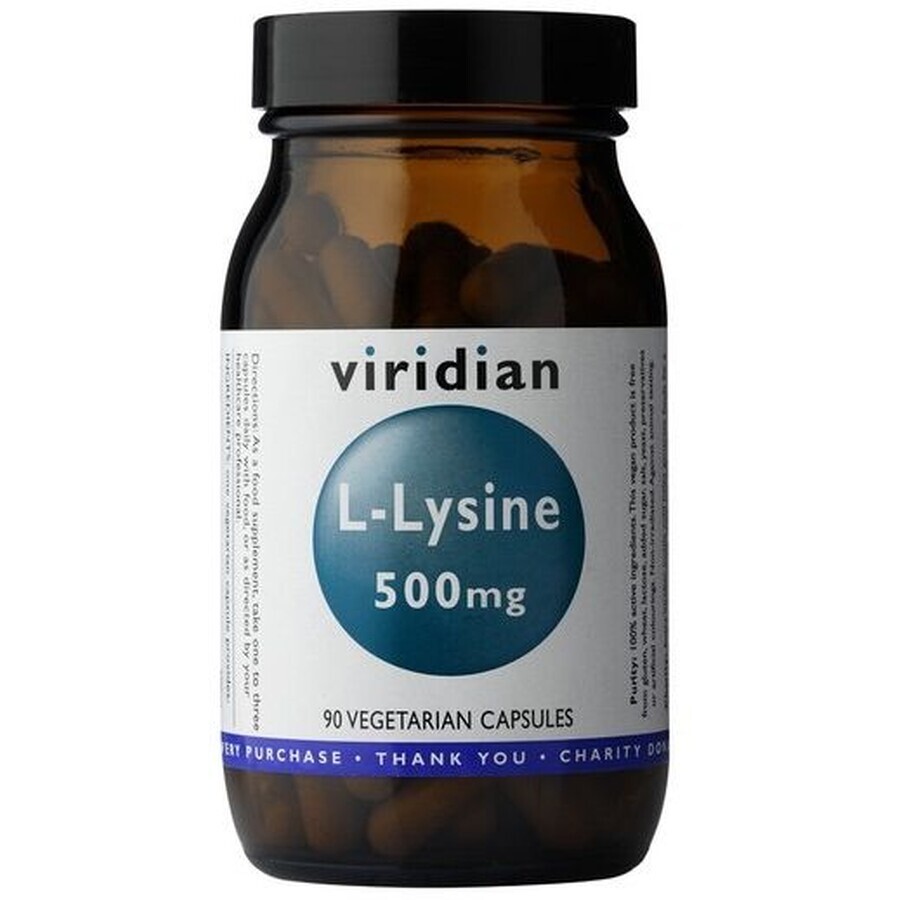 Viridian L-Lysin 90 Kapseln