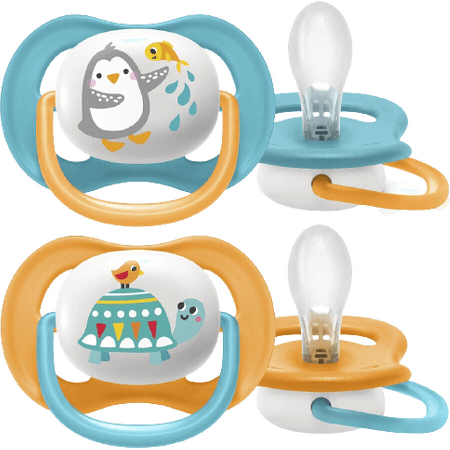 Philips Avent Ultra chupete de aire para mascotas 6-18m niño 2 pcs