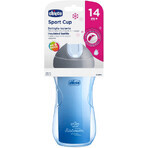 Chicco Mug Sport Thermoskanne mit Strohhalm blau 14m+ 266 ml