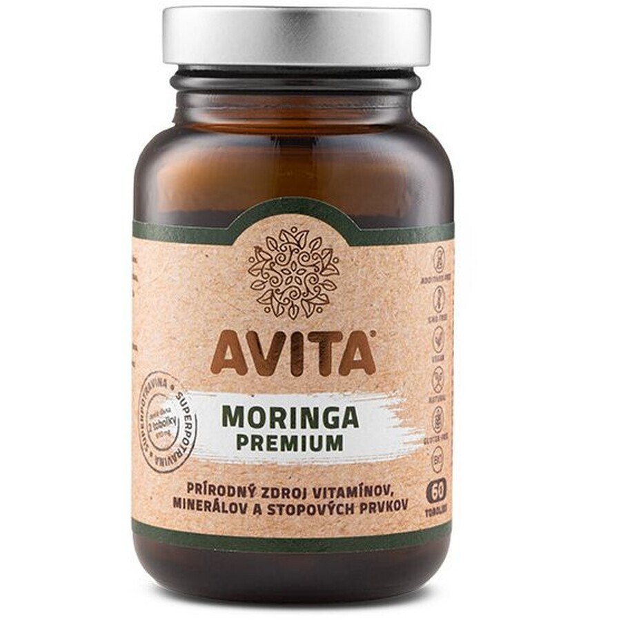 Avita Moringa premium, 60 capsules