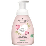 Attitude Baby mousse de douche (2en1) sans parfum Feuilles de bébé 295 ml