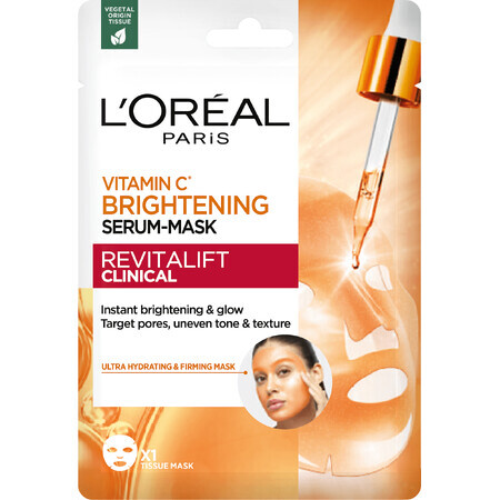 L'Oréal Paris Revitalift Clinical Brightening Face Mask avec vitamine C