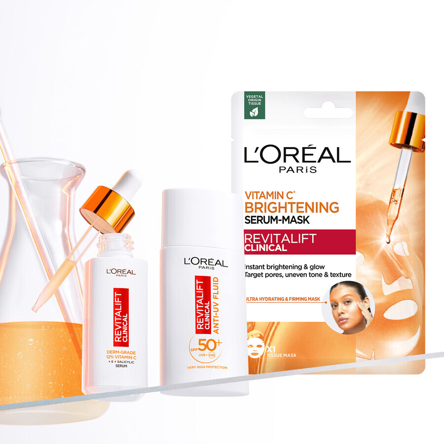 L'Oréal Paris Revitalift Clinical Brightening Face Mask avec vitamine C