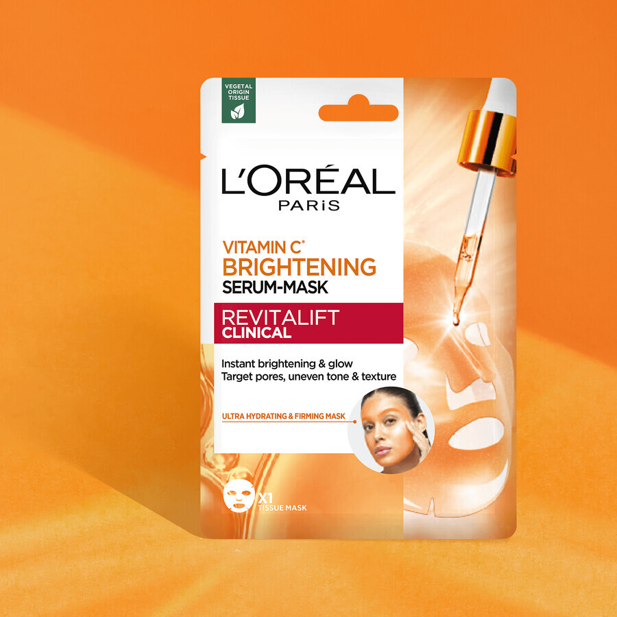 L'Oréal Paris Revitalift Clinical Brightening Face Mask avec vitamine C