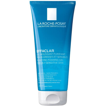 La Roche-Posay EFFACLAR Gel Limpiador Espumoso 200 ml