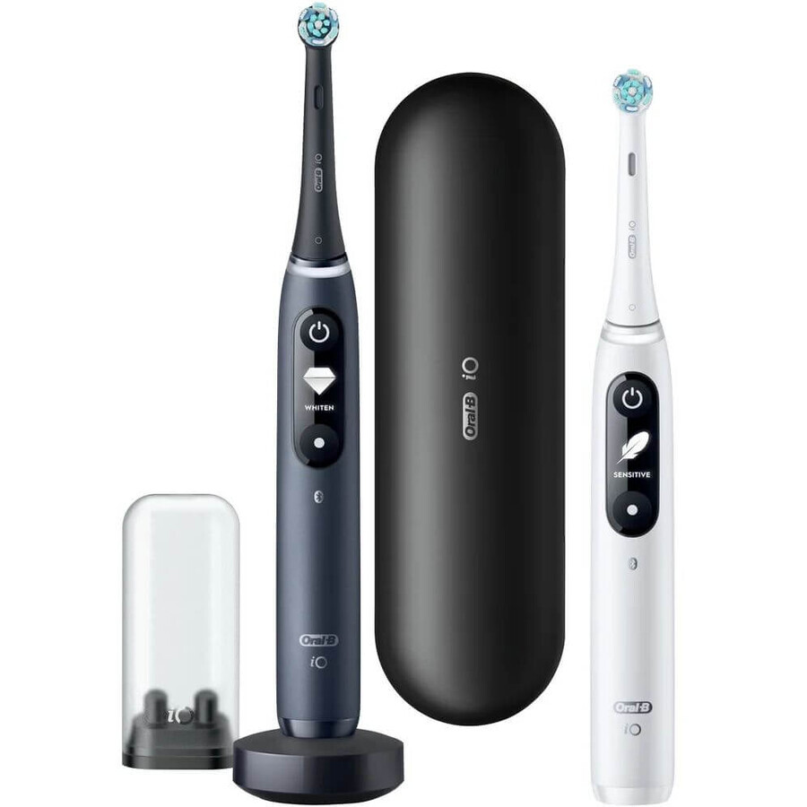 Cepillo eléctrico Oral-B iO Series 7 Duo Negro y Blanco