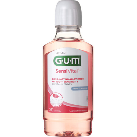 Mouthwash Gum SensiVital+ for sensitive teeth with CPC 0.07% 300 ml