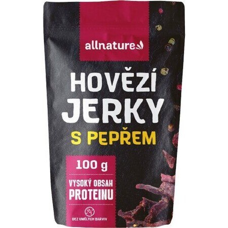 Allnature BEEF Pepper Jerky 100 g