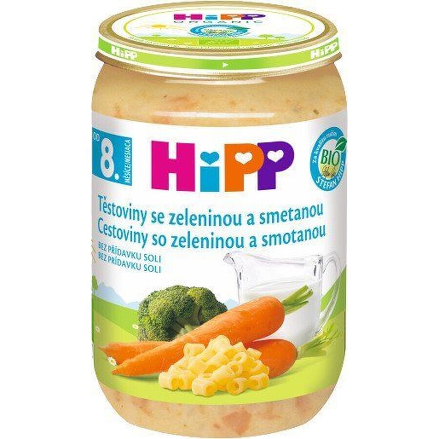 HiPP Tagliatelle biologiche con broccoli e panna 220 g