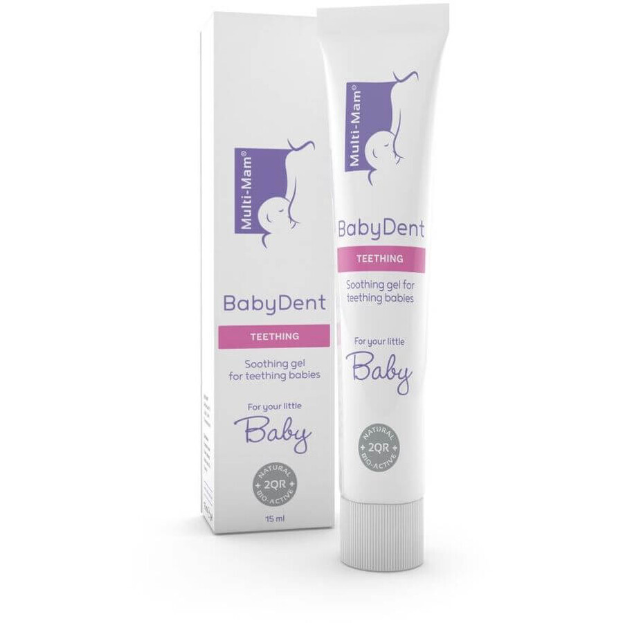 Multi-Mam BabyDent bioadhesive teething gel, 15 ml