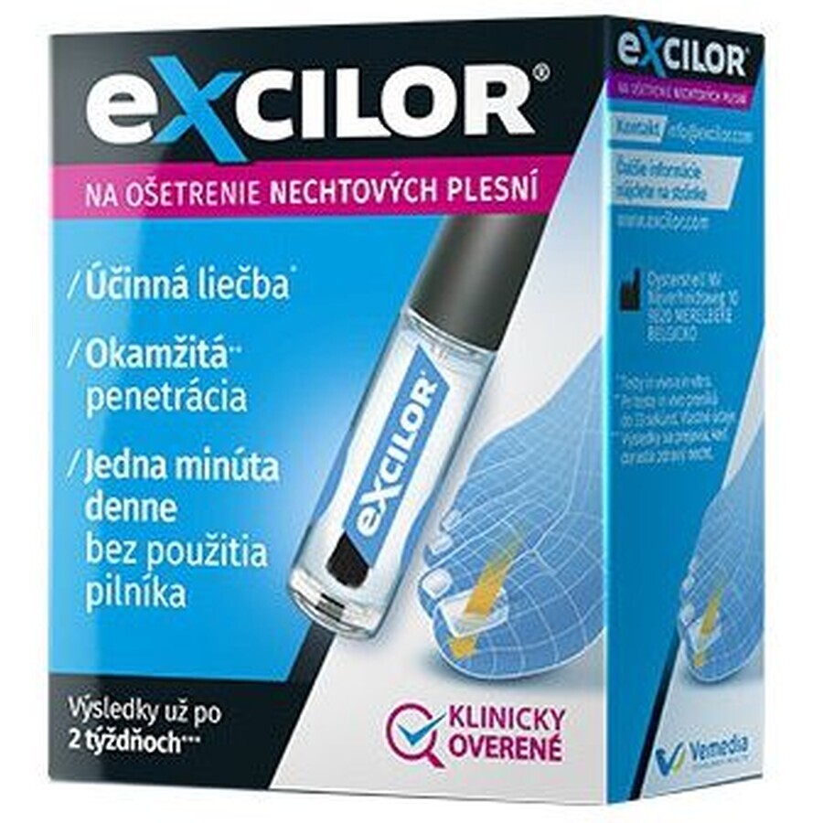 Excilor Vernis pour le traitement des mycoses de l'ongle 3,3 ml