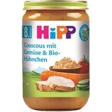 HiPP Bio-Couscous mit Gemüse und Huhn 220 g