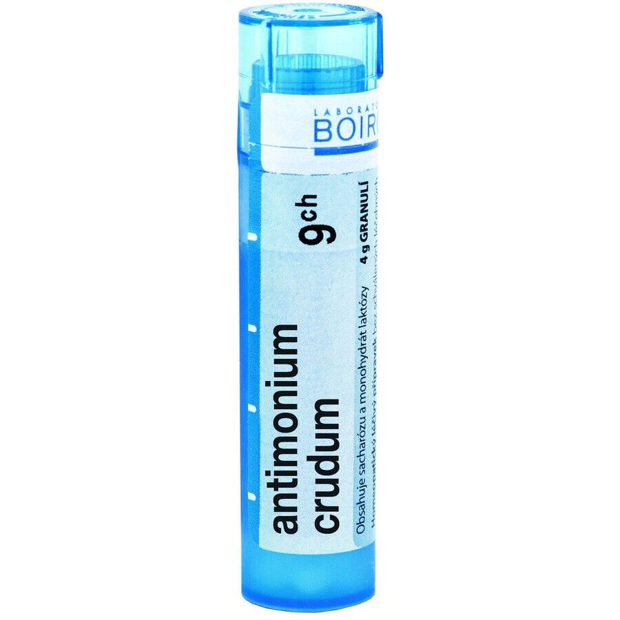 Boiron Antimonium Crudum CH9 granule 4 g