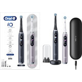 Oral-B EL.ZK Duo iO serie 9 Zwart&Roos + houder + reistasje