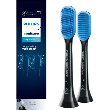 Philips Sonicare TongueCare+ TongueCare+ nero HX8072/11 Tappo per lingua 2 pz.