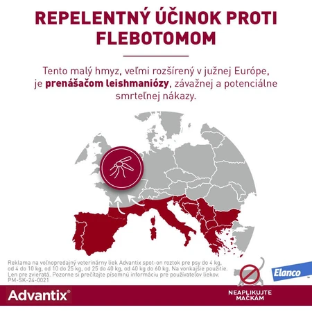 Advantix Spot-on pour les chiens de plus de 25 kg 4 ml