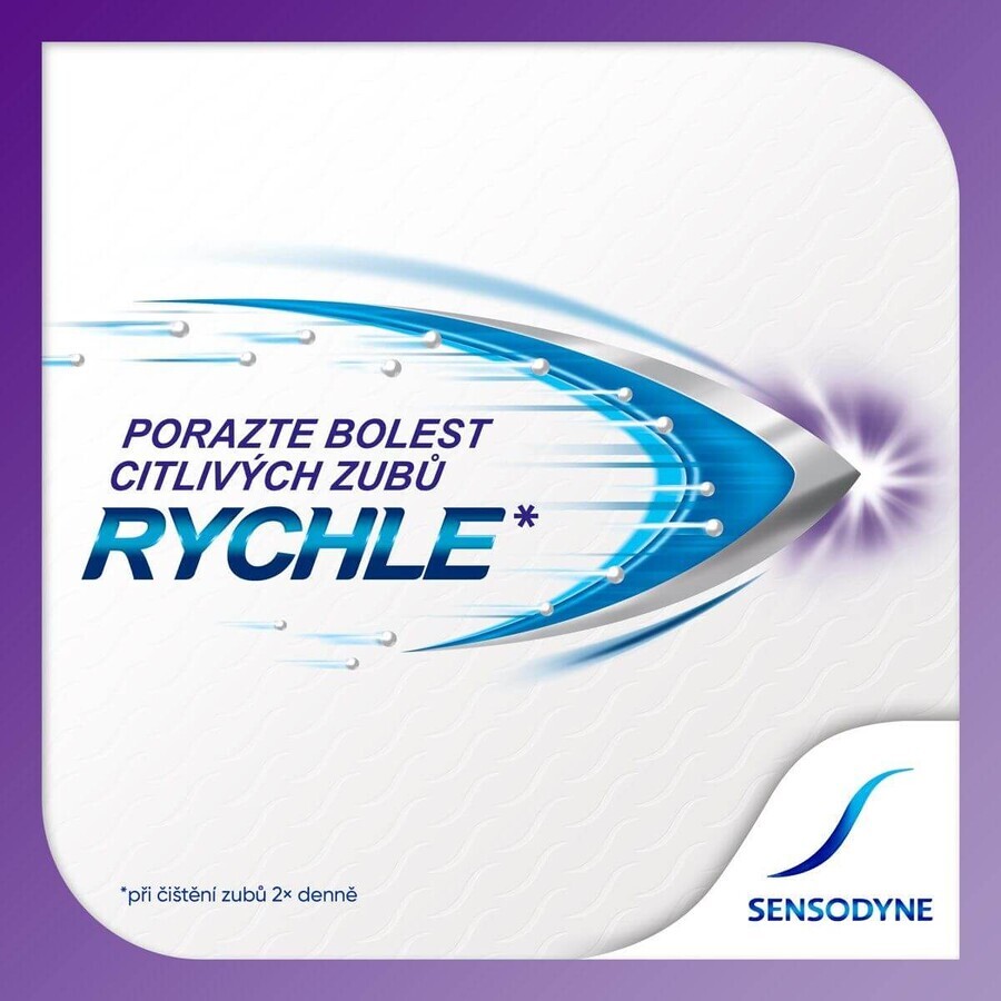 Sensodyne Toothpaste for sensitive teeth Rapid 3 x 75 ml