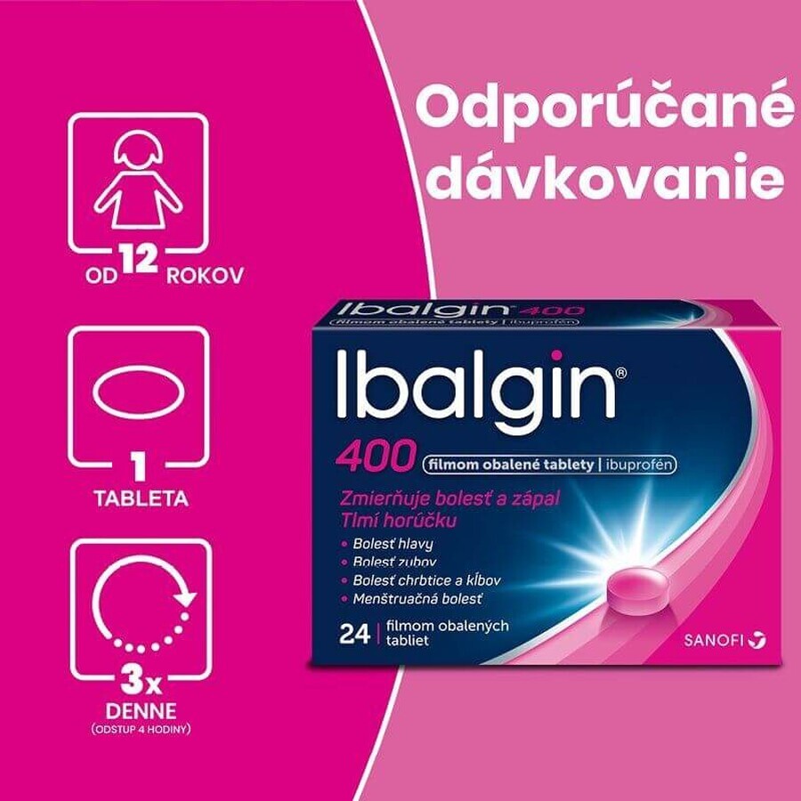 Ibalgin ® 400 24 tablets