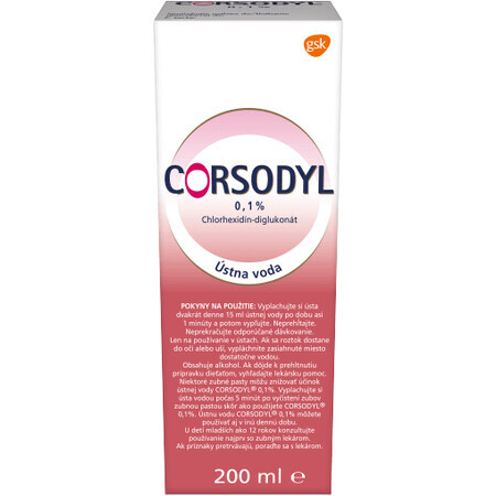 Corsodyl Mundspülung 200 ml