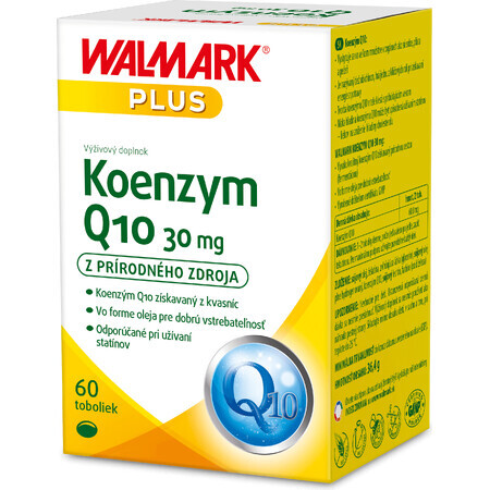 Walmark Plus Coenzyme Q10 30 mg 60 gélules