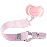 LOVI Baby Shower Soother Nastro con clip, ragazza