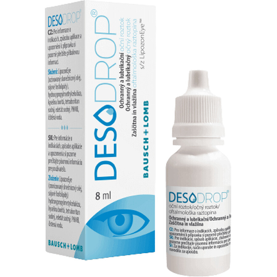 Desodrop protective and lubricating eye solution 8 ml