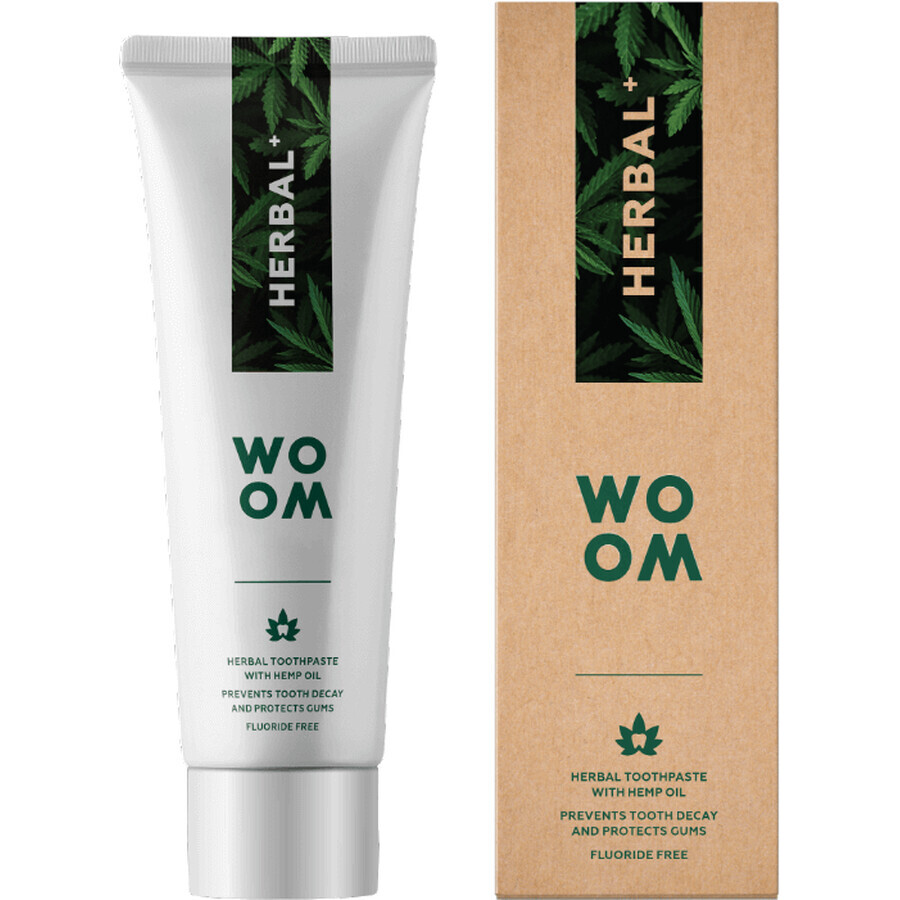 Woom Herbal+ Dentifricio 75 ml