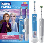 Famiglia Oral-B - Vitality Pro Protect X D103 bianco + D100 frozen