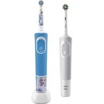 Famiglia Oral-B - Vitality Pro Protect X D103 bianco + D100 frozen