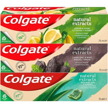 Colgate Natuurlijke Extracten Tandpasta Mix 3 x 75 ml