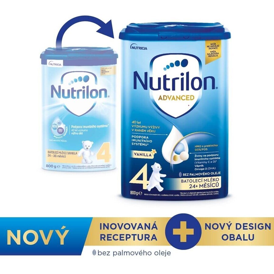 Nutrilon 4 Advanced Toddler latte in polvere alla vaniglia 800 g