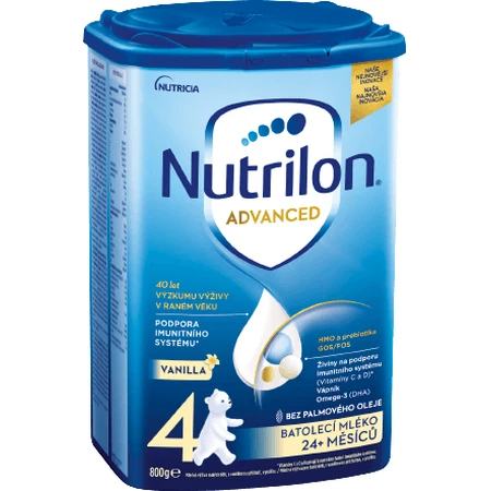 Nutrilon 4 Advanced Toddler lapte praf vanilie 800 g