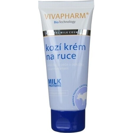 Vivapharm Cremă de mâini de capră cu colagen 100 ml