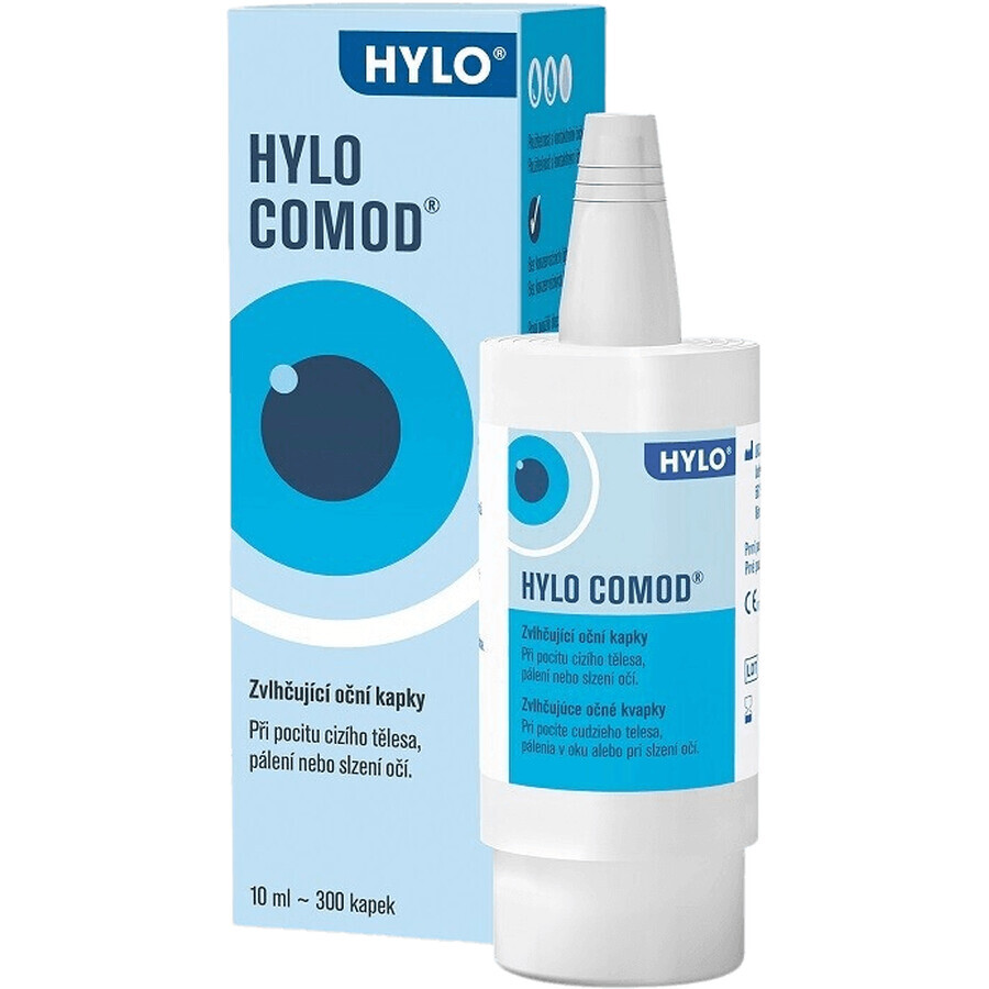 Hylo Eye Care HYLO-COMOD picături hidratante pentru ochi 10 ml