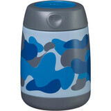 B. box Food Mini-Thermoskanne - Camouflage blau 210 ml