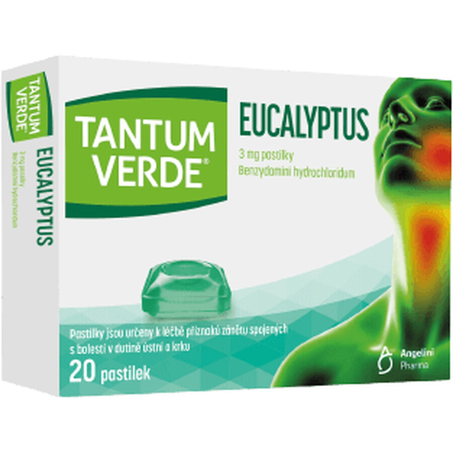 Tantum Verde Eucalipto 20 pillole