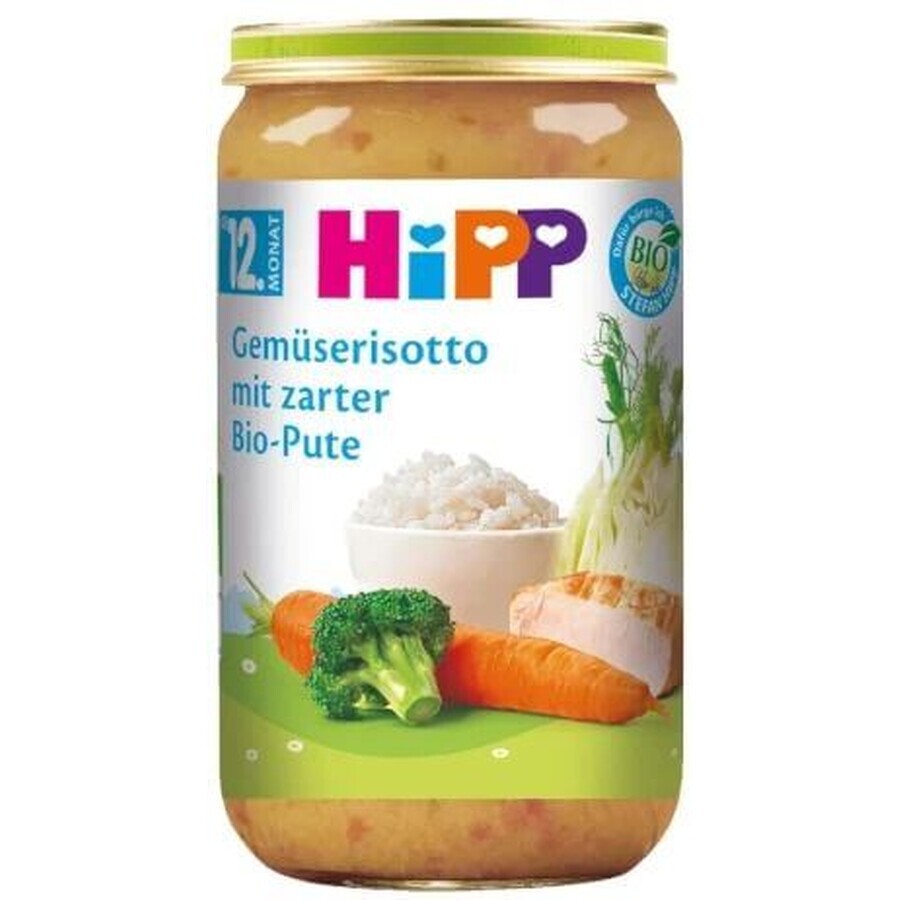 HiPP BIO Vegetable Risotto with turkey meat 250 g