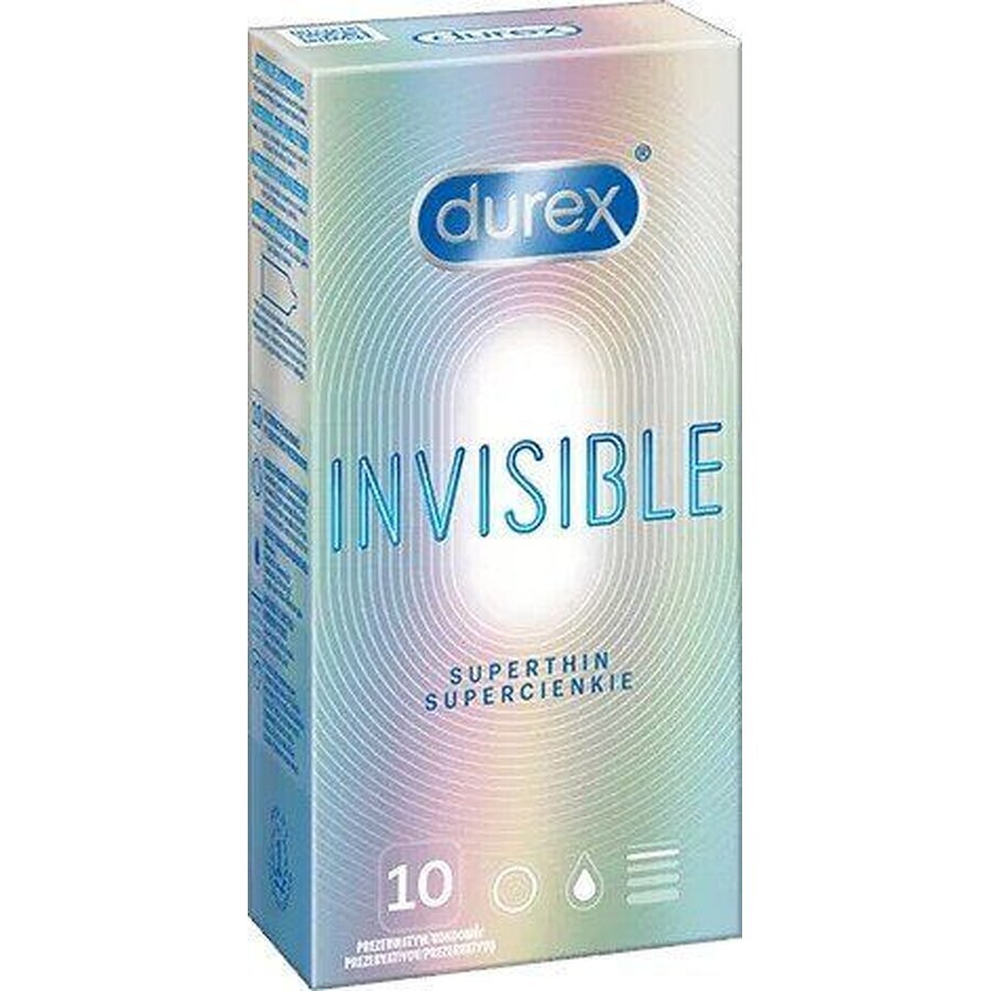 Durex Invisible 10 buc