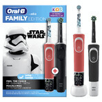 Famiglia Oral-B - Vitality Pro Protect X D103 nero + D100 Starwars