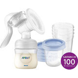 Breast Pump Philips Avent Manual + VIA 180 ml