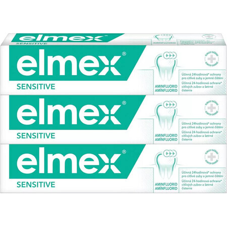 Elmex Sensitive toothpaste 3 x 75 ml