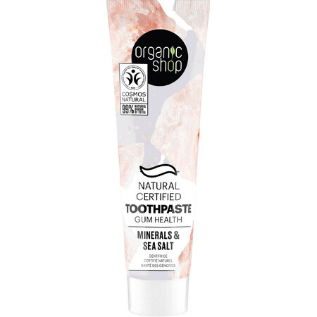 Organic Shop Toothpaste for healthy gums Minerals and sea salt 100 g