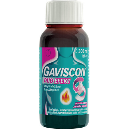 Gaviscon Duo Effect Suspensión Oral 300 ml