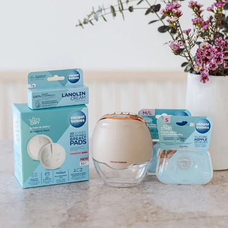 Freihändige elektrische Milchpumpe für Canpol-Baby-BH