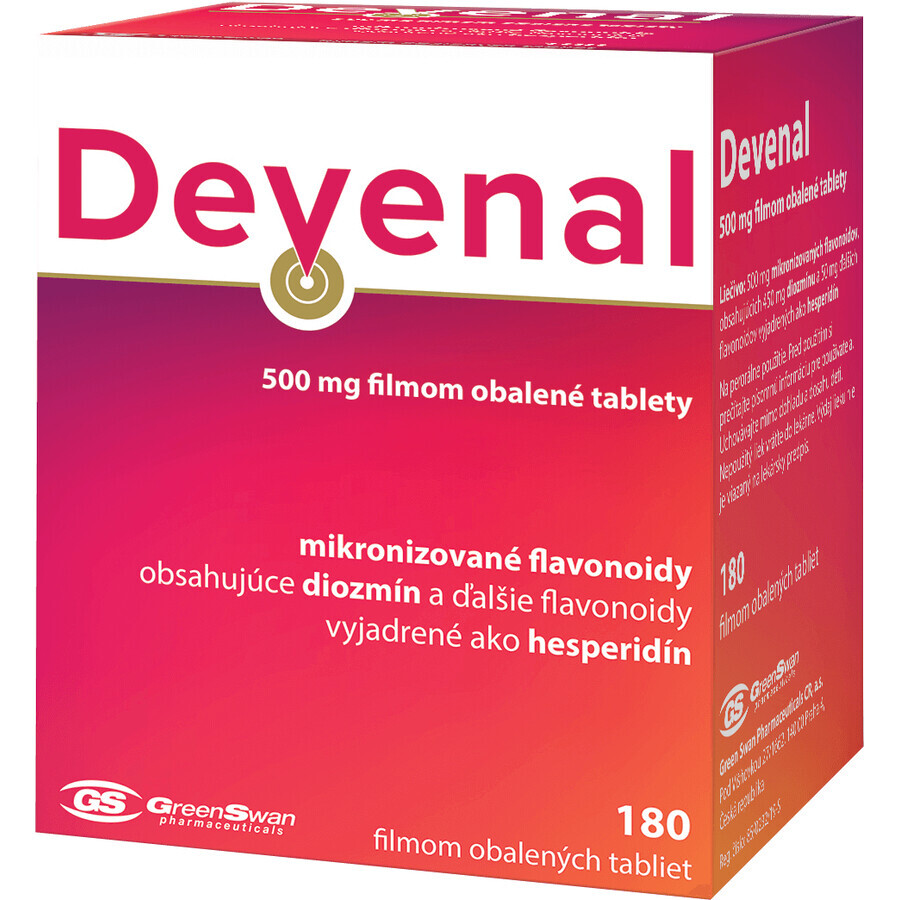 Glenmark Devenal 500 mg 180 comprimidos